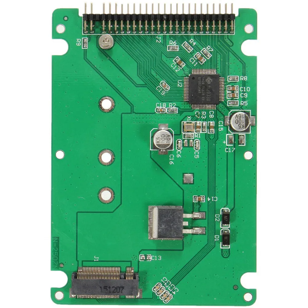 Переходник M.2 NGFF на базе SATA с B ключом SSD 2 5 дюйма IDE 44pin чехлом|Компьютерные кабели и
