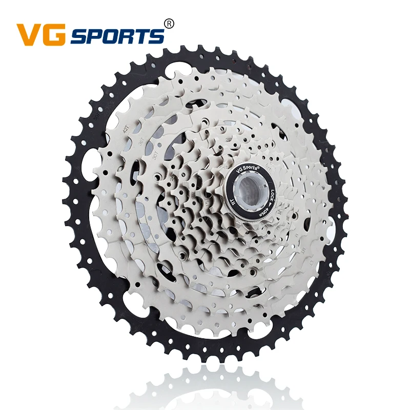 

VG sports MTB 11-50Tcassette 10 speed bicycle freewheel sprocket cdg 50T cog velocidade mountain bike freewheel ultralight 617g