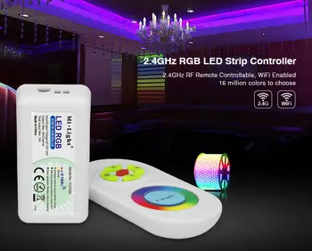 

[Seven Neon]free DHL shipping DC12-24V 10A 2.4G RF wireless touchable&switch led RGB/CW/WW/single light controller led dimmer