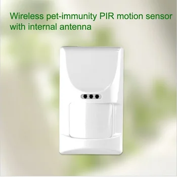 

Intelligent Wireless Pet-friendly PIR motion sensor with internal antenna for wifi alarm system