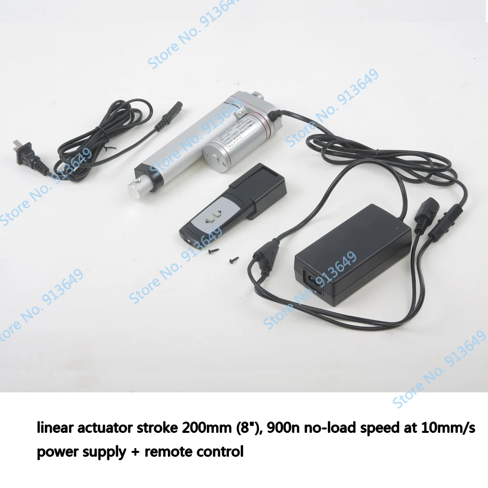 

8"200mm heavy duty Linear Actuator with Remote Control Switch kit, power switch - 1 set