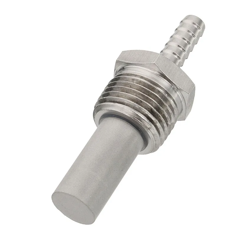 

1/2'' MPT Oxygen Stone 2 Micron Homebrew Beer Brewing Homebrew Diffusion Stone