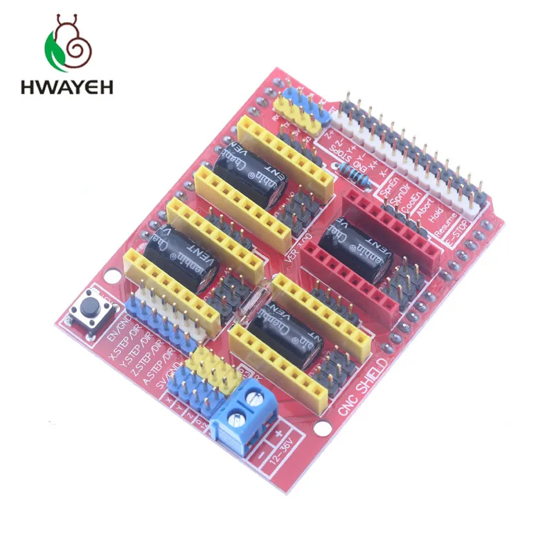 V3 гравер Щит 3D принтер ЧПУ для arduino щит V3/V4 arduino|Интегральные схемы| |