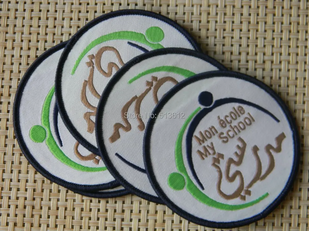 

woven patch /Laser cut labels / woven label/ main label