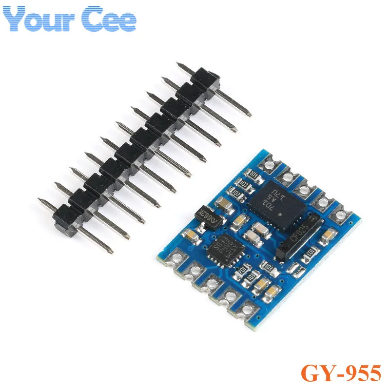 

AHRS GY-955 Calman Kalman Filter Sensor 9 Axis Navigation Module BNO055 Tilt Compensation Acceleration Gyroscope Magnetometer