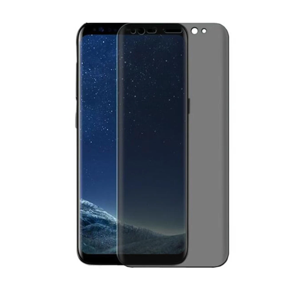 Антишпионское 3D закаленное стекло для samsung Galaxy S8 S9 Plus Note 8 9 пленка на S9 S8 note9 note8 полное покрытие защита экрана конфиденциальности