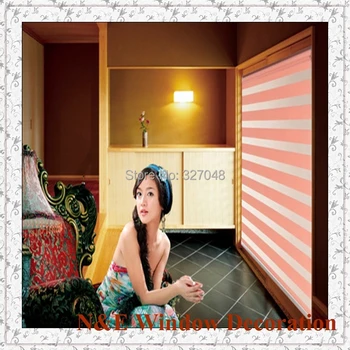 

Free shipping Window blinds zebra roller blinds shades and waterproof bathroom window curtain for living room