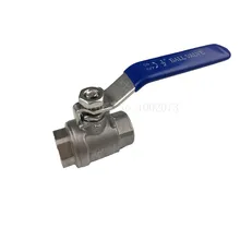 304 Stainless Steel Female Thread BALL VALVE 1/2 BSP Keg Beer Brewing Homebrew 1pc dn32 female 3 piece full ports 304 stainless steel ball valve