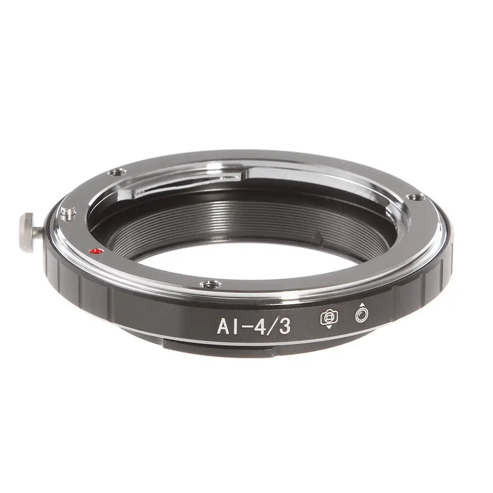 

Fotga AI-4/3 Adapter Ring for Nikon AI F Lens to Olympus Panasonic 4/3 Four Thirds Camera E-510 E620 GH5S GH9 G9