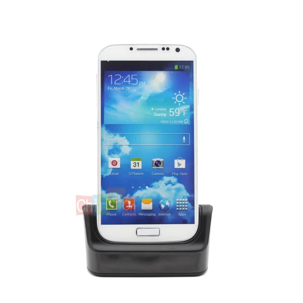 

New 2in1 Fit Case Battery Phone Sync Charger Dock Cradle for Samsung Galaxy S4