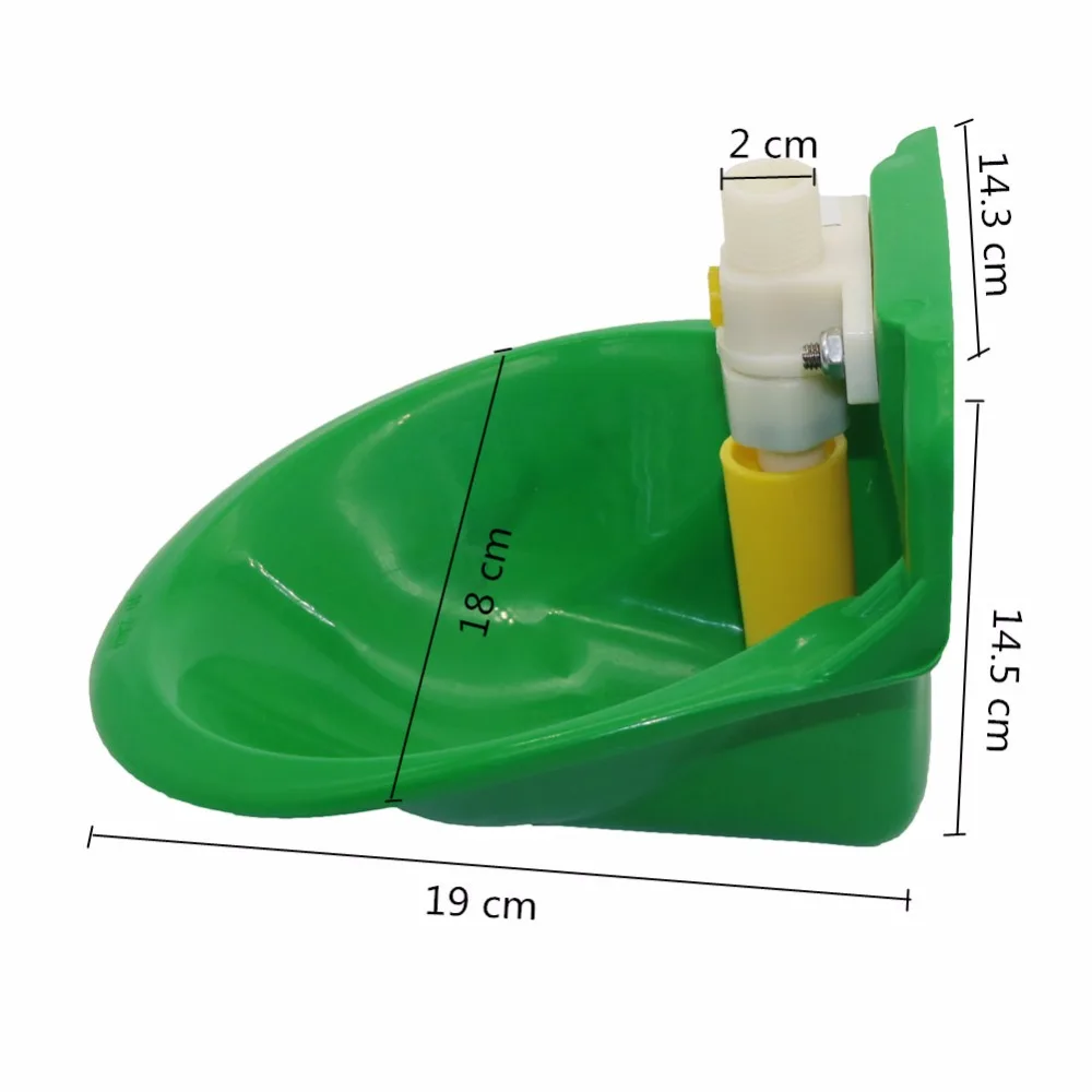 Farm Goat Sheep Waterer Automatic Drinker Bowl Feeding Drinker Colt Calves Drinking Pig Feeders Animal Feeder Engineering 1Pc 2