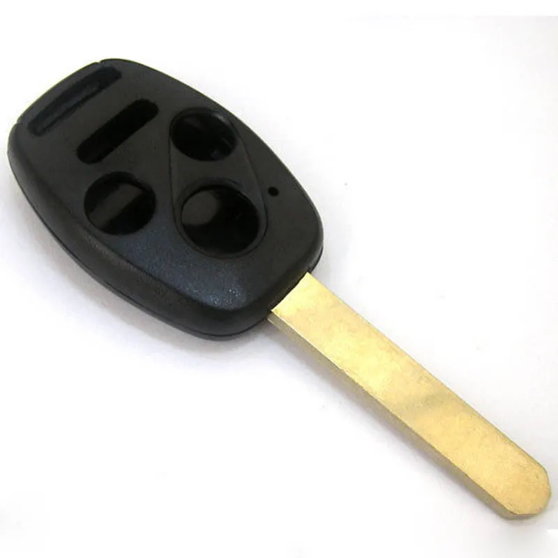 

1PC 4 Buttons Remote Car Key Fob Case Shell with Logo for Honda Accord Civic CRV Pilot Replacement Key Cover