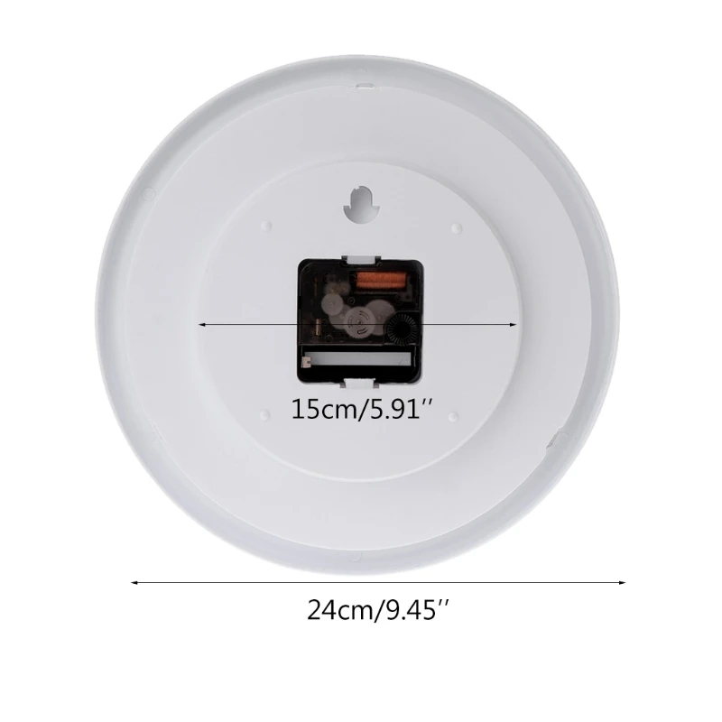 10" Silent Wall Clock Decorative Thermometer & Humidity Meter Non-ticking 10" Silent Wall Clock Decorative Thermometer & Humidity Meter Non-ticking
