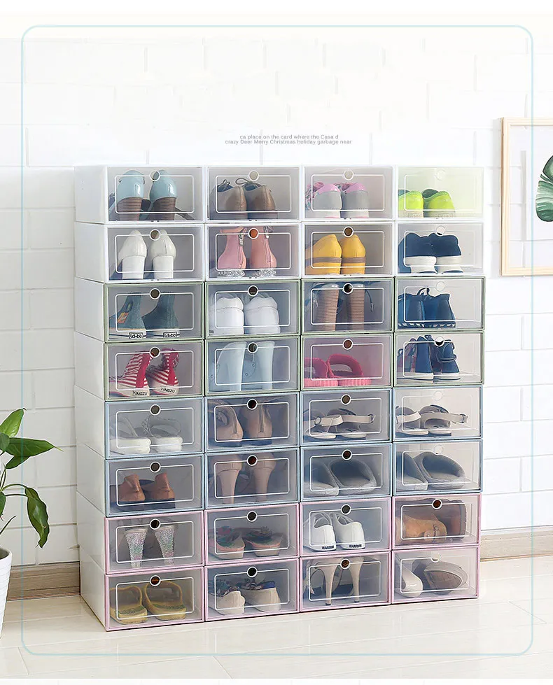 transparent storage box