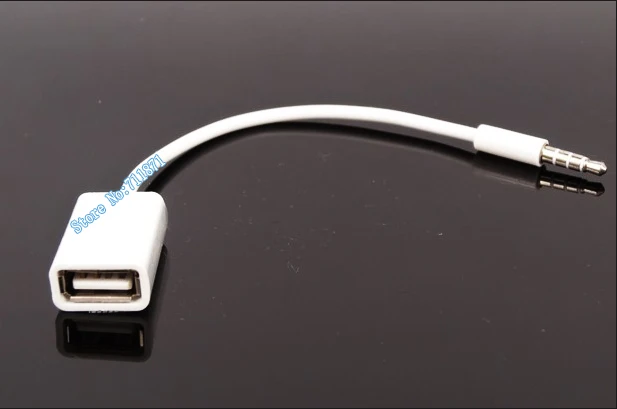 4-секционный автомобильный Стерео аудиокабель Aux 3 5 со штекером на гнездо USB с