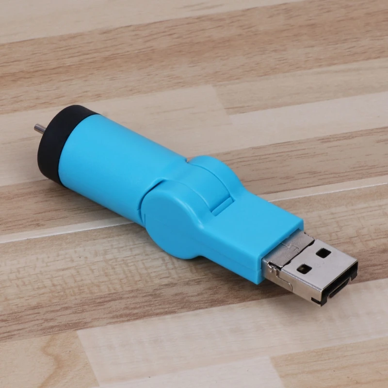 180 Вращающийся микро USB и USB Охлаждающий вентилятор для Android телефон Блок питания для ноутбука