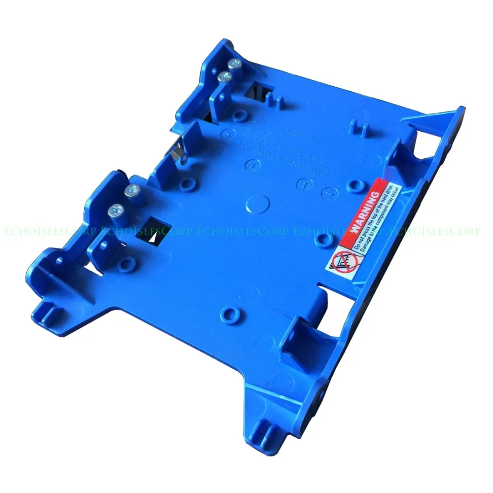 Genuine Dell Optiplex Hard Drive Caddy - Holds Two 2.5" SSDs In One 3.5" Bay, Part R494D/F767D