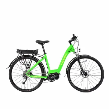 

700c Travelling bicycle e-bike 250w mid-motor 25km/h PAS range 100km M4000 9 Speed variable speed City ebike