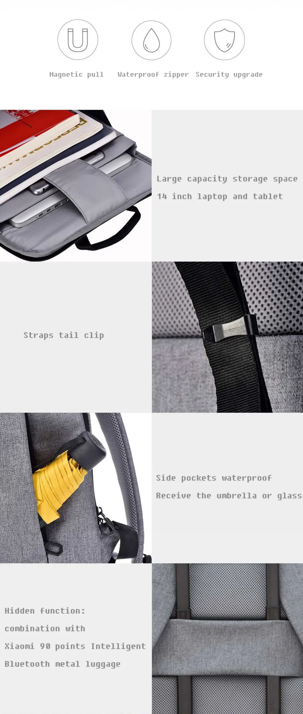 Xiaomi MI 90 Points Outdoor Leisure Shoulder Bag 6 2