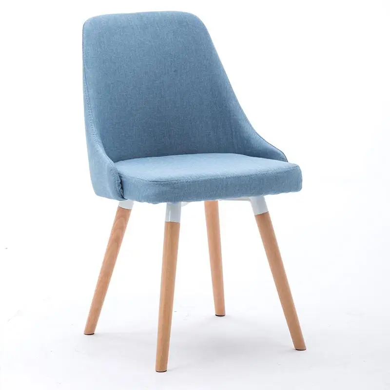 Северный стул современный минималистичный стол и стул для дома из твердой древесины спинка Повседневный обеденный стул сетка красный макияж стул для маникюра - Цвет: style 10