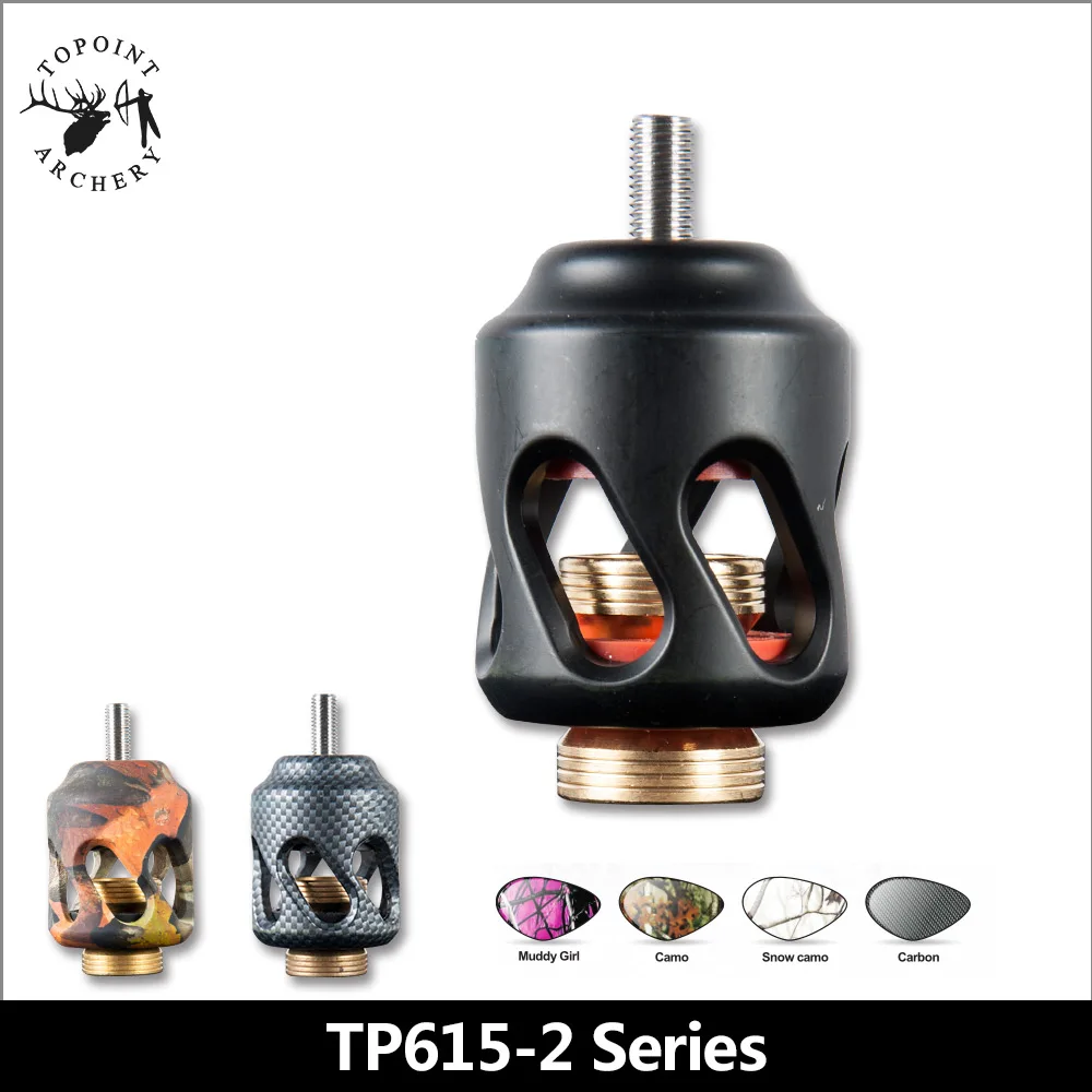 

Topoint Archery,Archery stabilizer,CNC machined,2",5.8 oz,5 colors can be selected