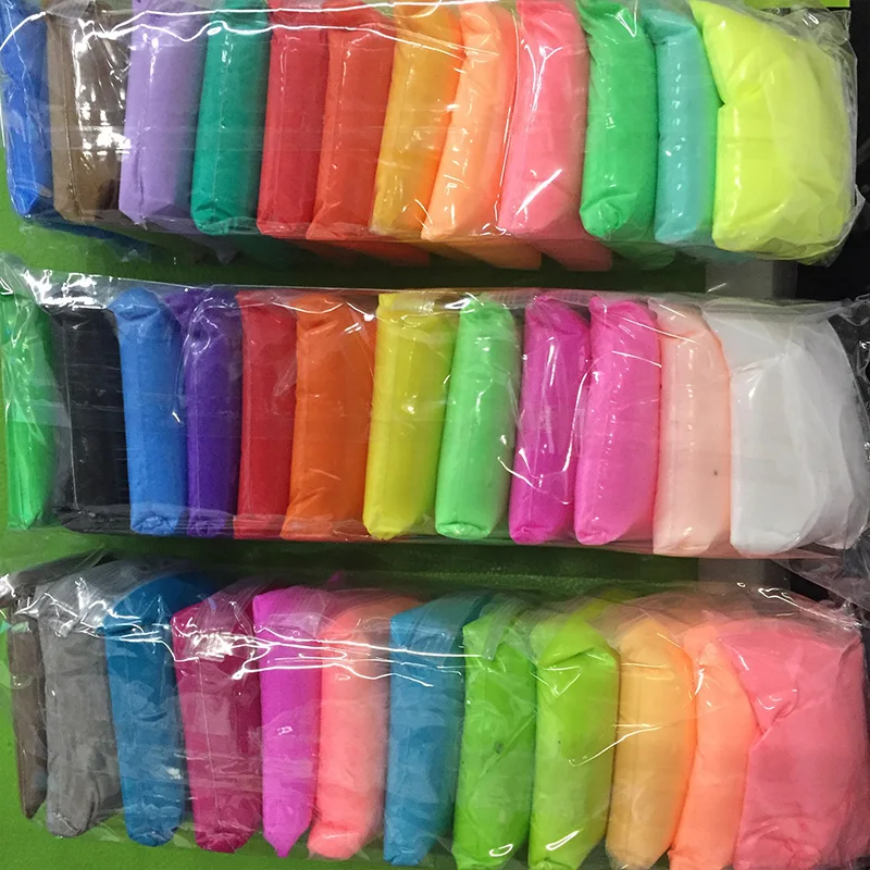

36 Colors Air Dry Light Clay With 3 Tool Polymer Plasticine Modeling DIY Hand Craft Learning Educational Kids Toys for Children