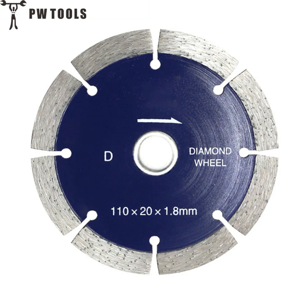 

110mm Diamond Saw Blades 110*1.8*20mm Diamond Disc Saw Blades for Cutting Stone, Marble, Wall And Tiles