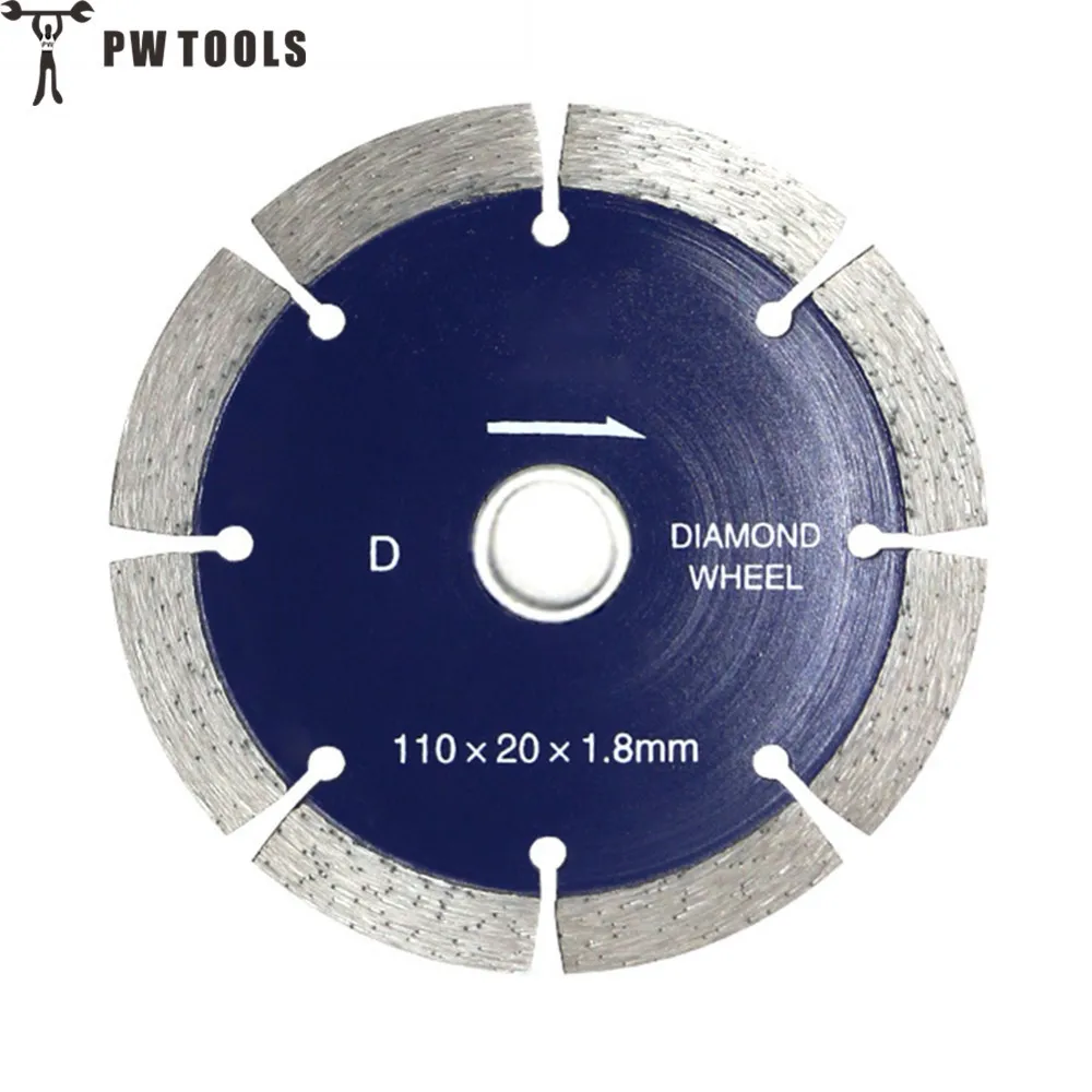 110 мм Алмазная Пила Лезвия мм 1,8*110*20 мм Алмазная Дисковая пила лезвия для резки камня, мрамора, стены и плитки