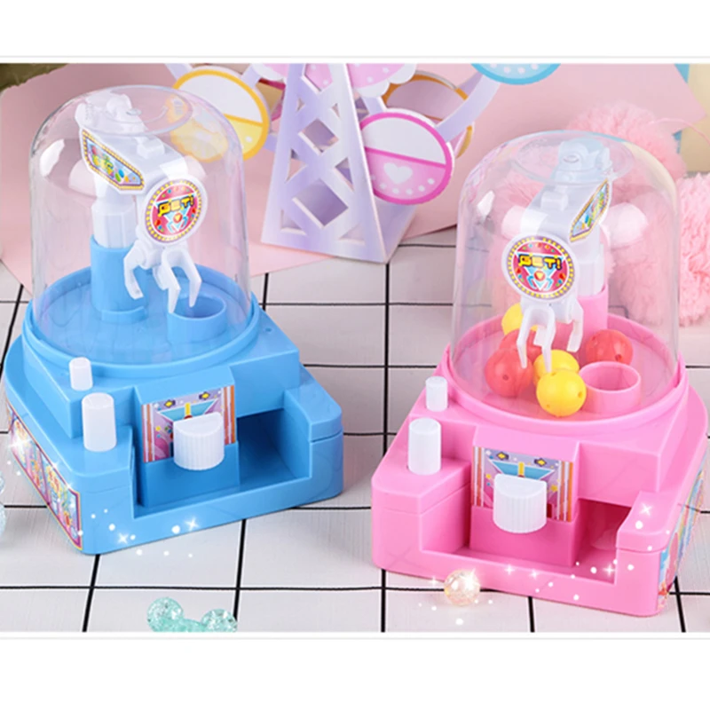 

Mini Candy Grabber Machine Toy Funny Tricks Claw Toys Game Learning Education Play For Children Birthday Gift