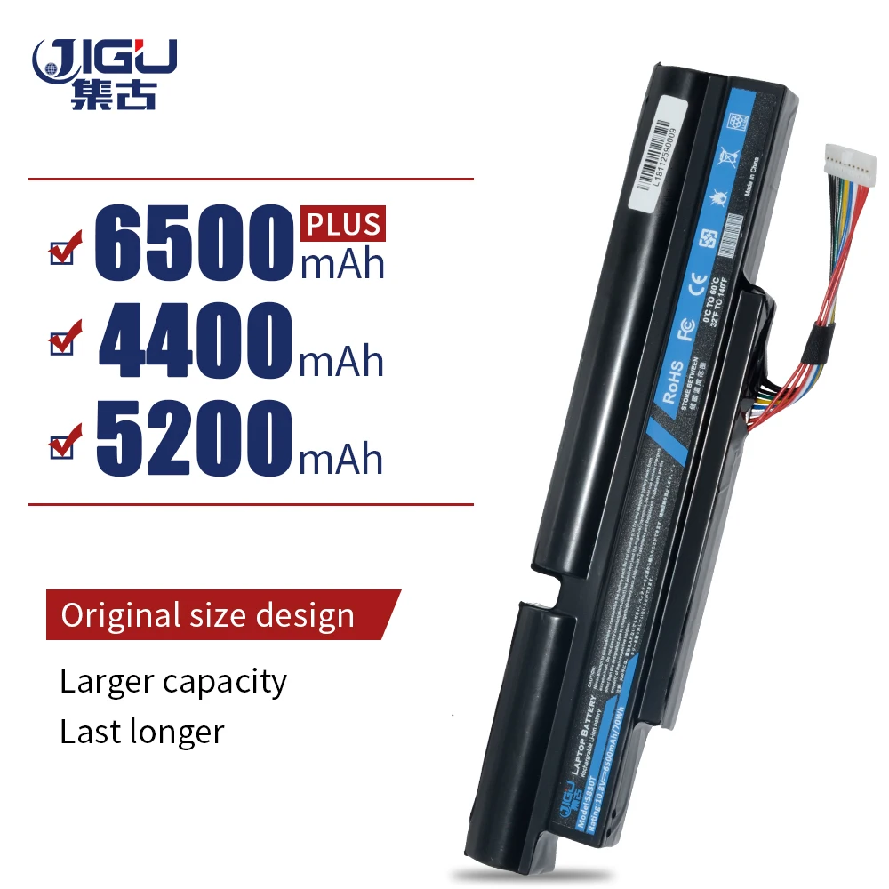 Аккумулятор JIGU AS11A3E AS11A5E для ноутбуков ACER Aspire TimelineX 3830TG-2414G64N 4830TG 5830T-6862 As11a3e 6 ячеек |