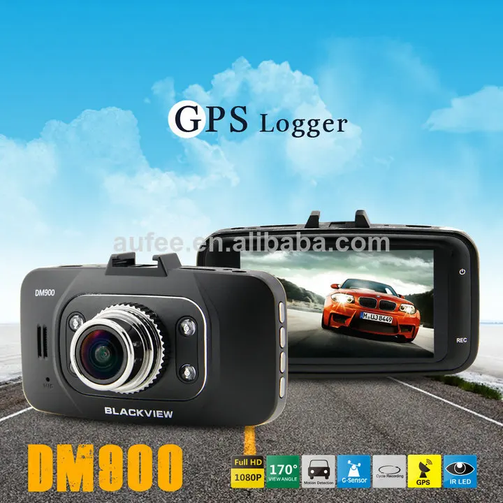 100% Original Full HD Video Recorder Car Camera DVR Ambarella 1080P GPS DM900 free shipping | Автомобили и мотоциклы