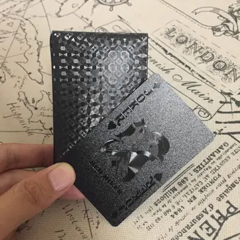 

54Pcs/Set Classic Magic Tricks Poker Card Gray Plastic Waterproof Playing Cards Magic Props Board Games