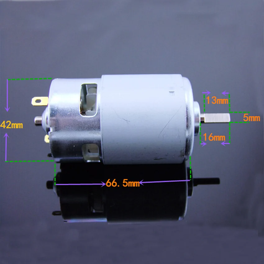 Электродрель 4500 об\мин с мощным крутящим моментом 4 кг*см DC12V 775|dc12v motor|motor 775775 motor |