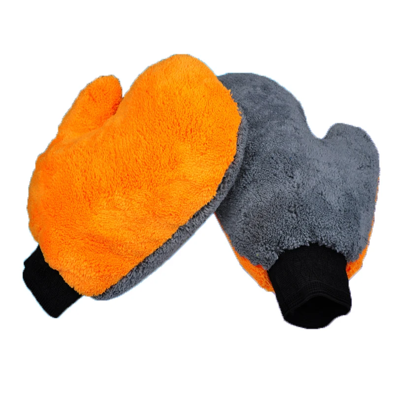 

1pc Car Washing Glove Clean Cloth Towel Water Absorption Dust Remove Detailing useful Accessories for Car Home Kitchen Tidy