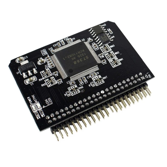 NEW SD/Micro sd Memory Card to 2.5 44pin IDE Adapter Reader SD to ide