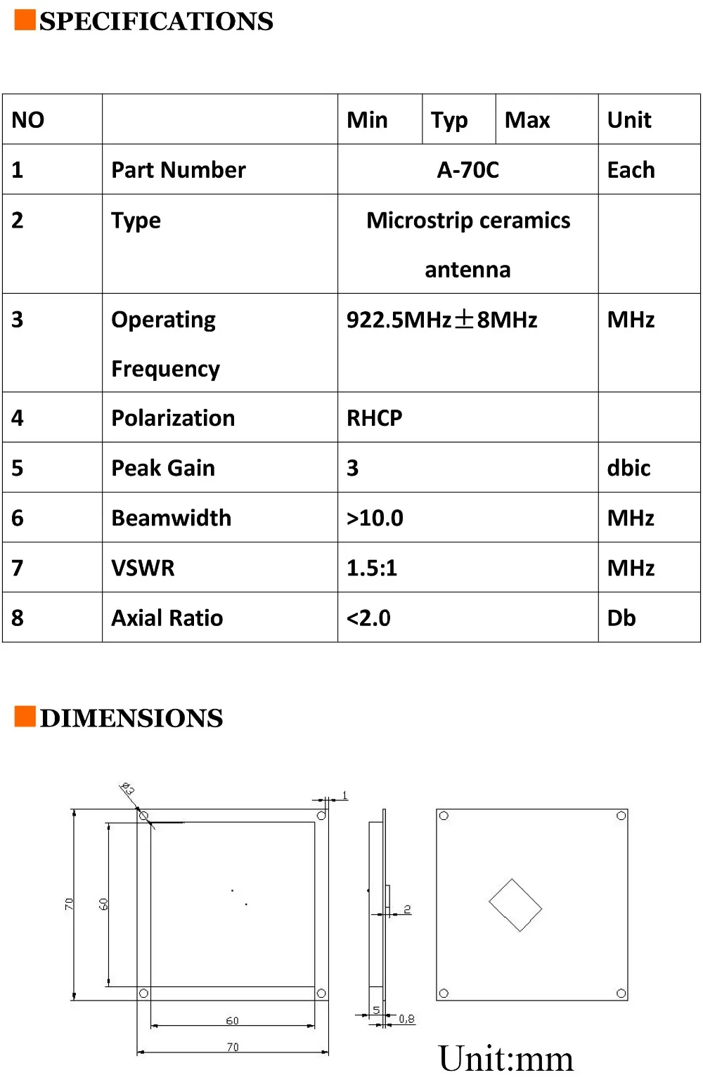SPECIFICATIONS-1