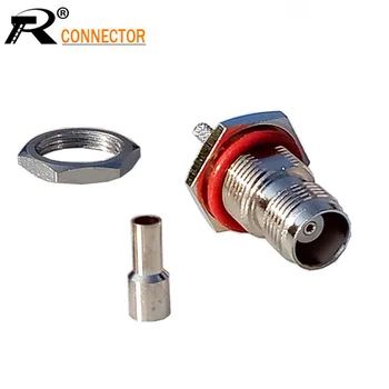 

10pcs/lot TNC Female Jack RF Connector for RF Coaxial Cable RG316 RG178 Wholesale