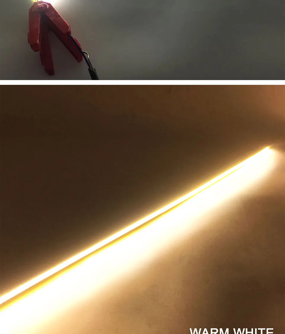 10pcs 6mm Dimmable COB LED Light Strip 12V DC Lamp 20CM 30CM 40CM 50CM 60CM Bendable LED Bar Lights for DIY Car Lighting Bulbs (19)