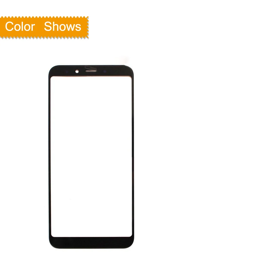 Для Xiaomi mi 6X A2 mi 6X mi A2 сенсорный экран панель передняя внешняя стеклянная линза сенсорный экран без ЖК-дисплея без дигитайзера 5,99" - Цвет: black no gift