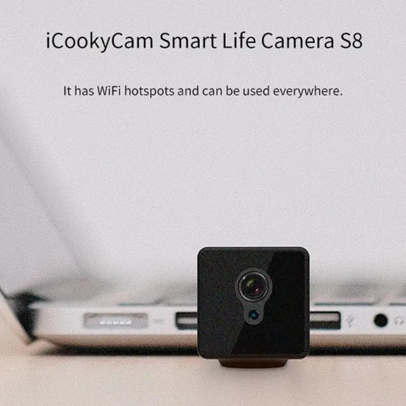 S8 мини Камера HD Ночное видение P2P Wi-Fi 1080 P движения камера-регистратор с датчиком движения
