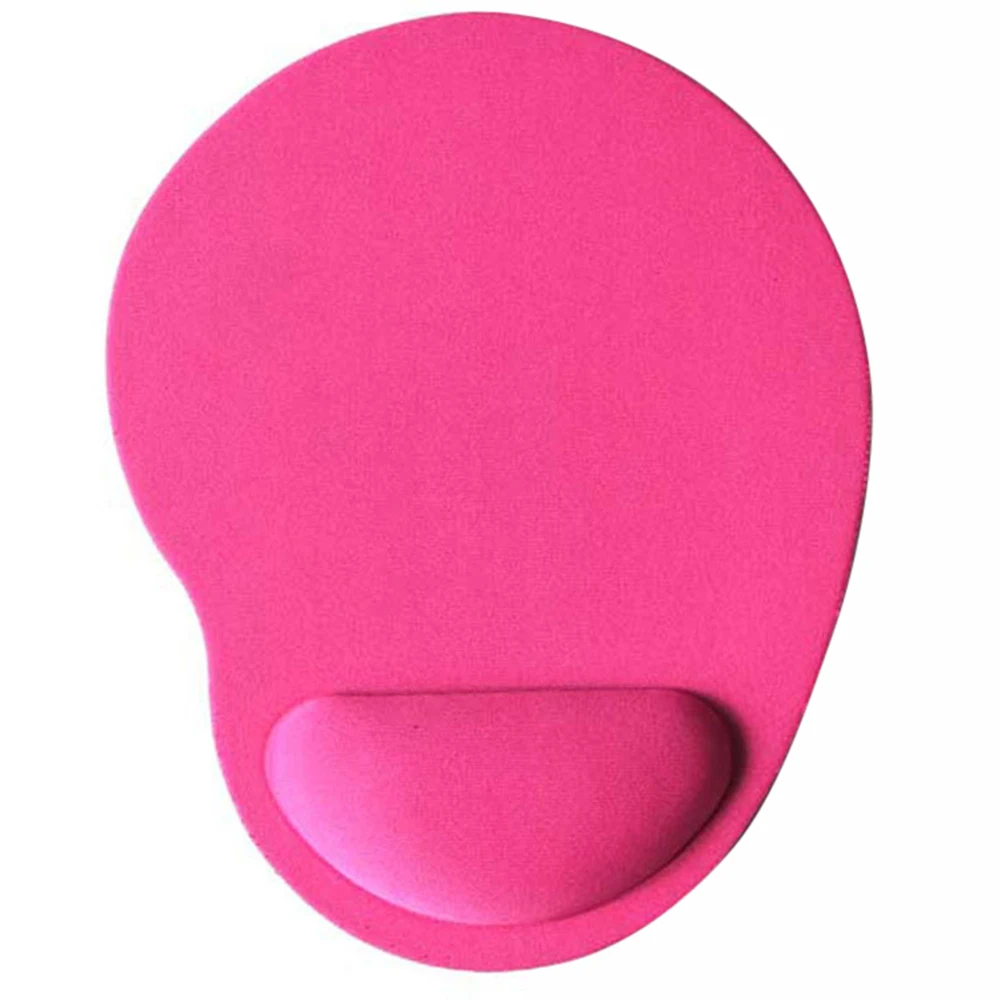 Высококачественный игровой коврик для мыши с поддержкой запястья, гелевый коврик для мыши, эргономичная подушка для запястья, компьютерный коврик для мыши, стол - Цвет: Розовый