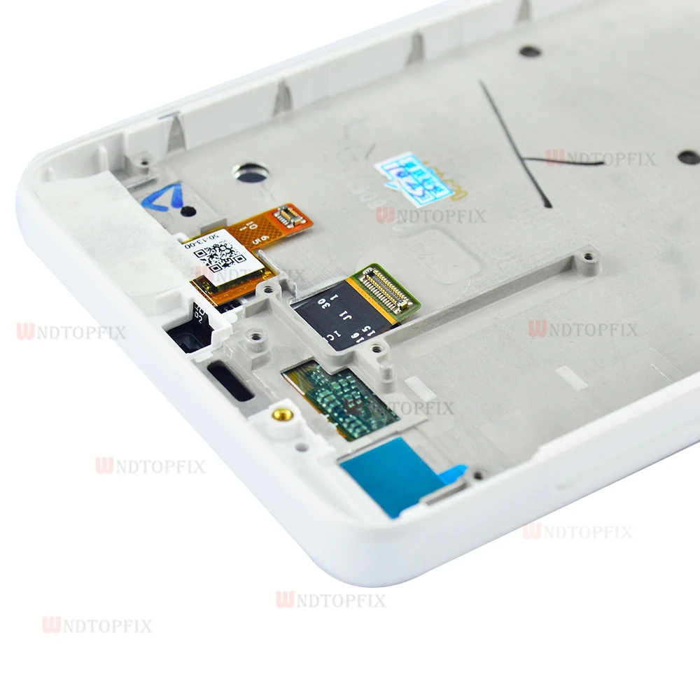 8000425  Lenovo zuk z2 lcd assembly with frame white(13)_副本