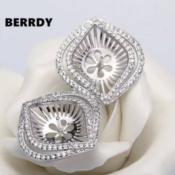 

Charm Fashion Exquisite Pearl Earrings Mountings, Earrings Findings, Stud Earrings Settings Jewelry Parts Fittings