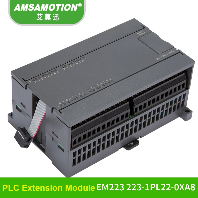 Подходящий цифровой модуль Siemens 8I/8O РЕЛЕЙНЫЙ ТИП EM223 6ES7 223 1PH22 0XA8 расширения 16I/16O 1PL22