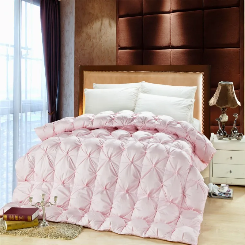 Luxury Comforter Core Down Quilt Winter Autumn Bedding Set Goose