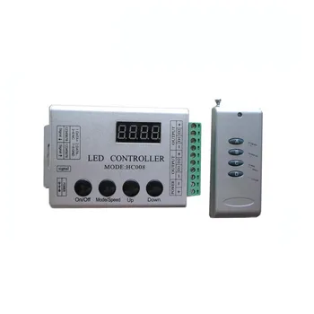 

1X LPD6803 133 changing models programmable LED controller with aluminum shell free shipping