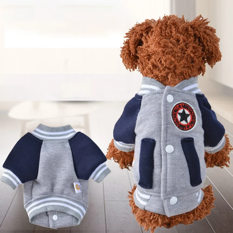

Two Feet Winter Dog Clothes Grey Color S-xxl Size For Choice Super Warm&Soft Cotton Padded Dog Winter Pet Jacket Dog Accessories