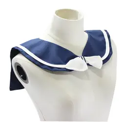 SNAILIFY винтажный темно-синий костюм моряка Поддельный Воротник Женский японский аниме косплей аксессуары школьная форма съемный воротник