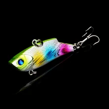 1Pcs VIB sinking Fishing Lure 5.5cm/11g Pesca Hooks Fish Wobbler Tackle Crankbait Artificial Japan Hard Bait Winter Fishing 1pcs 4 5cm 4g crankbait fishing lures plastic hard crank bait artificial lure perch fish pesca hooks tackle japan wobbler