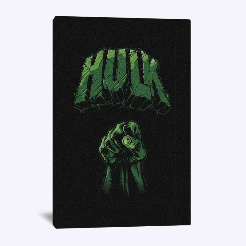 Настенный постер Халк marvel холст для детей подростков гостиной дома спальни